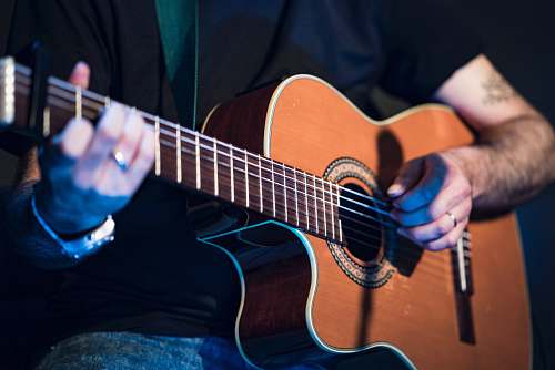electric guitar person playing guitar guitar